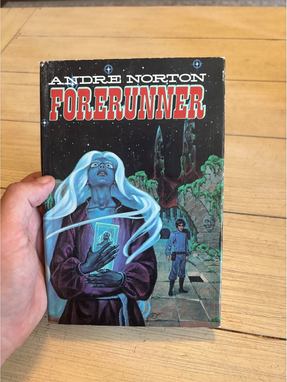 Vintage Andre Norton Forerunner 1981 Hardcover Book Club Edition BCE